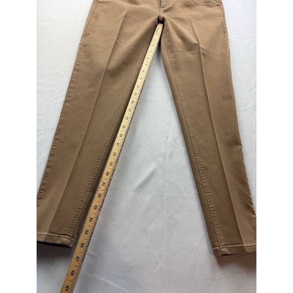 Democracy Ab Solution Womens Denim Jeans Size 6 Brown Skinny Casual Pockets - Picture 2 of 4